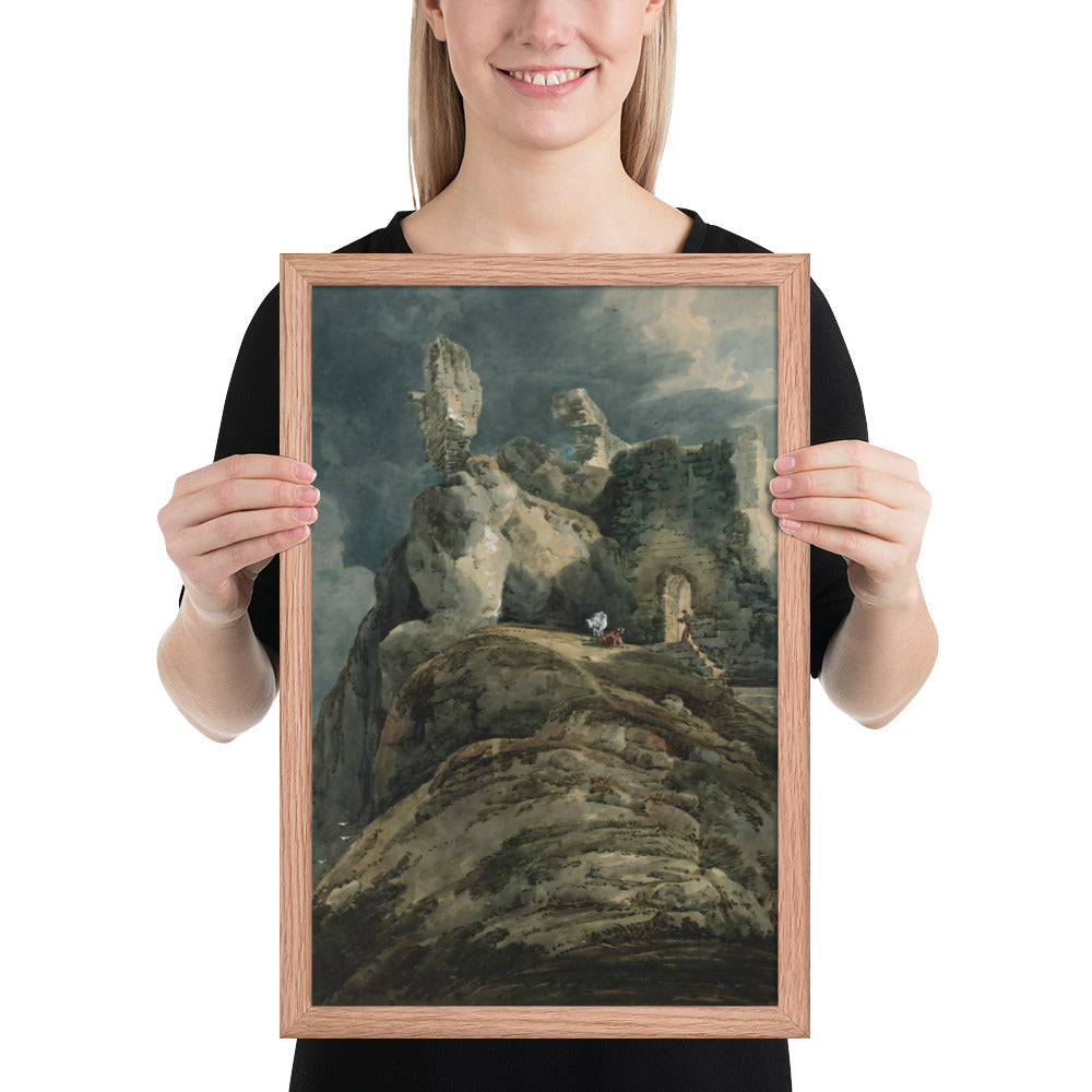 Bamburgh Castle Northumberland by Thomas Girtin