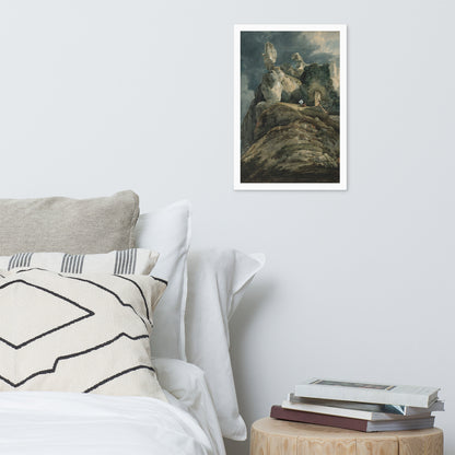 Bamburgh Castle Northumberland by Thomas Girtin