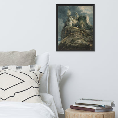 Bamburgh Castle Northumberland by Thomas Girtin