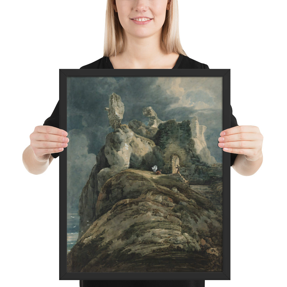 Bamburgh Castle Northumberland by Thomas Girtin