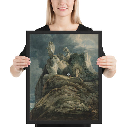 Bamburgh Castle Northumberland by Thomas Girtin