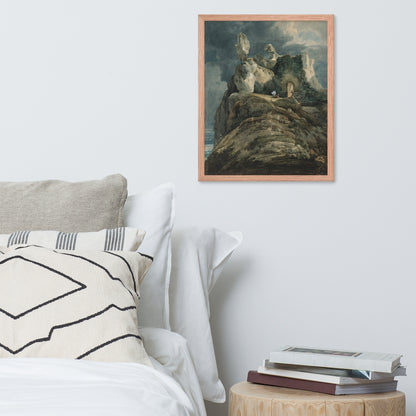 Bamburgh Castle Northumberland by Thomas Girtin