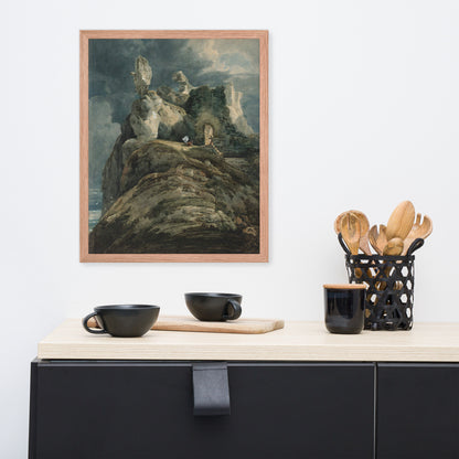 Bamburgh Castle Northumberland by Thomas Girtin