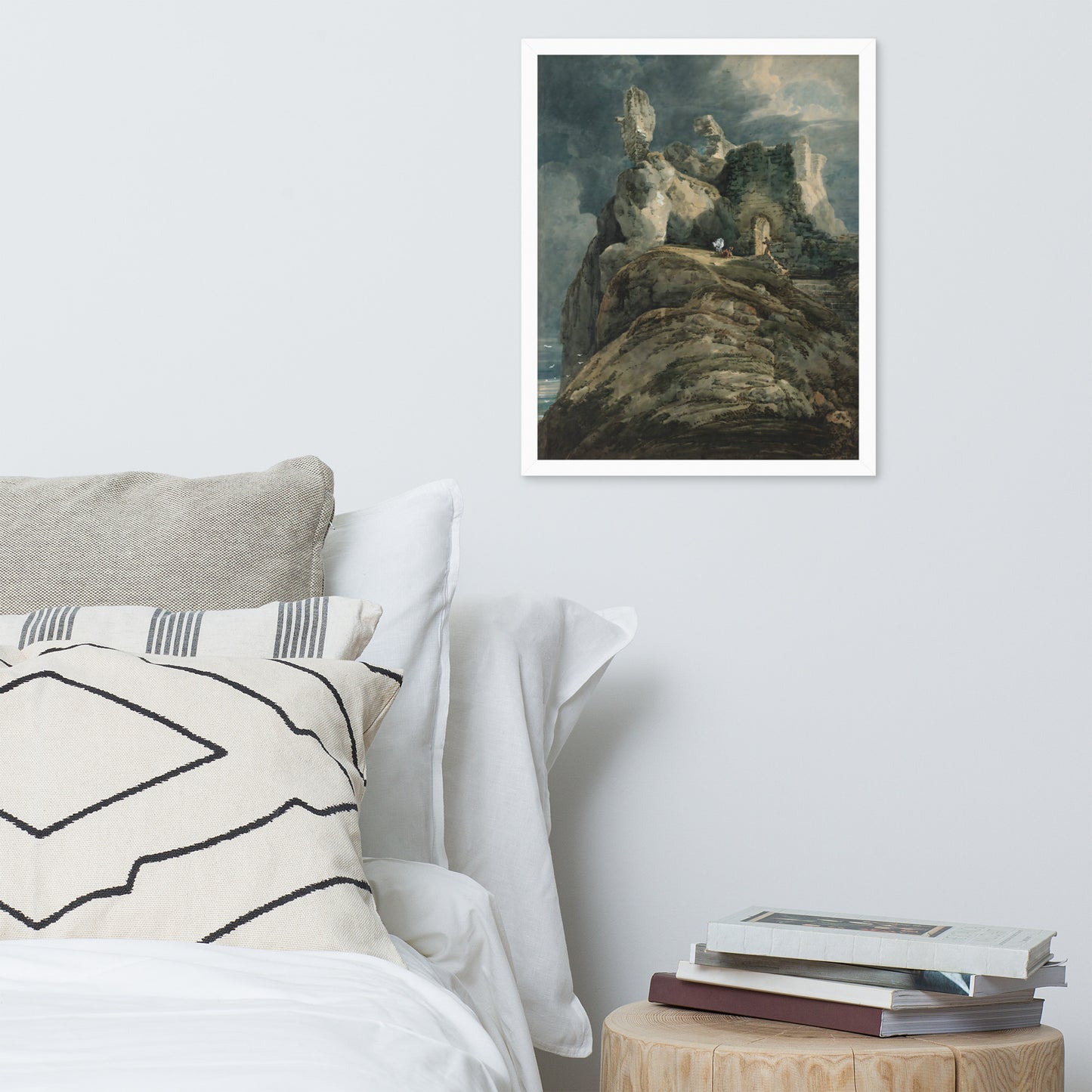 Bamburgh Castle Northumberland by Thomas Girtin