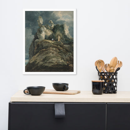 Bamburgh Castle Northumberland by Thomas Girtin