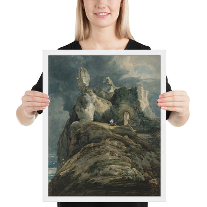 Bamburgh Castle Northumberland by Thomas Girtin