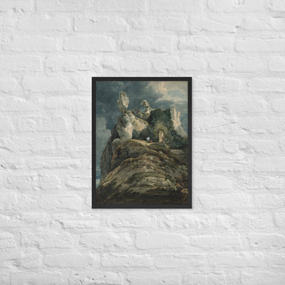 Bamburgh Castle Northumberland by Thomas Girtin