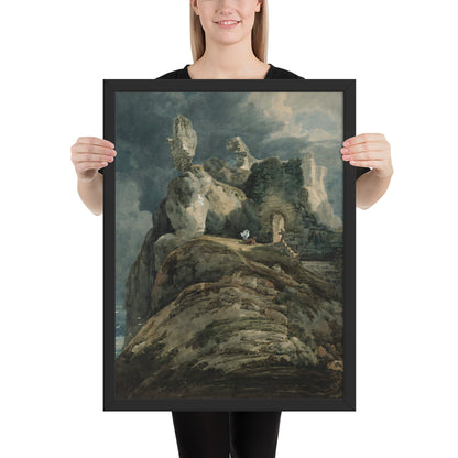 Bamburgh Castle Northumberland by Thomas Girtin