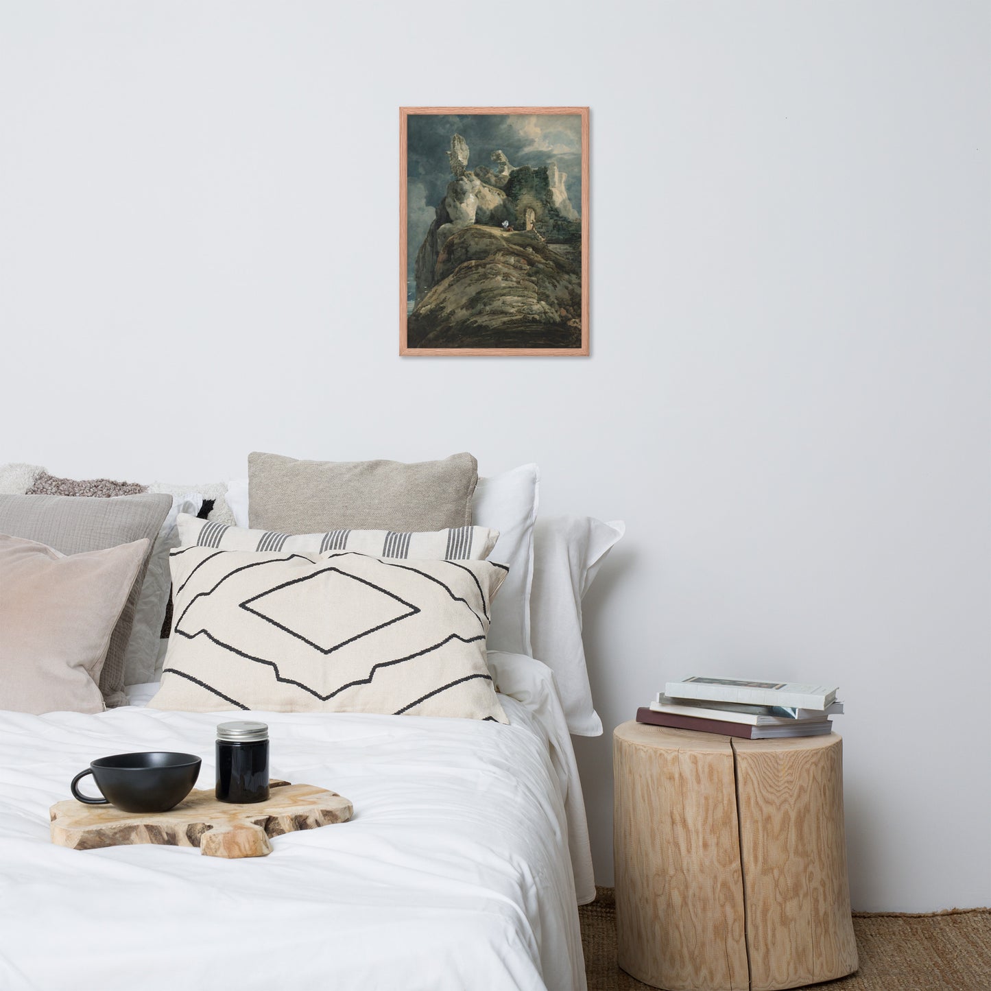 Bamburgh Castle Northumberland by Thomas Girtin