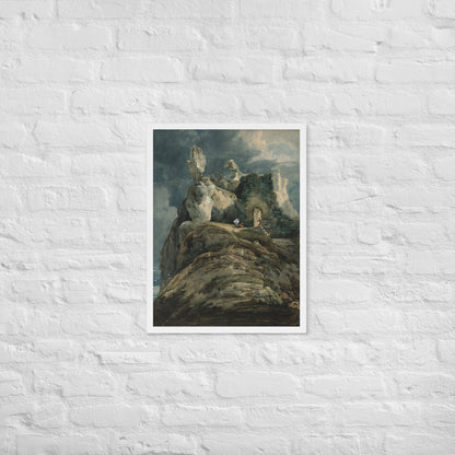 Bamburgh Castle Northumberland by Thomas Girtin