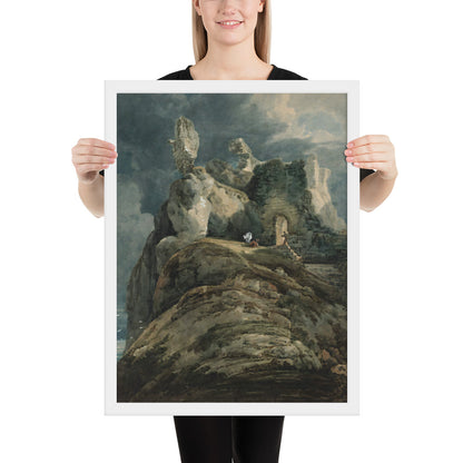 Bamburgh Castle Northumberland by Thomas Girtin