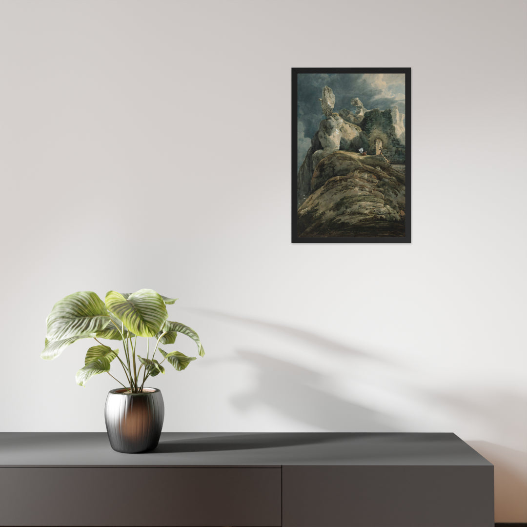 Bamburgh Castle Northumberland by Thomas Girtin