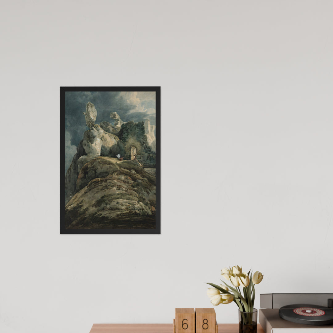 Bamburgh Castle Northumberland by Thomas Girtin