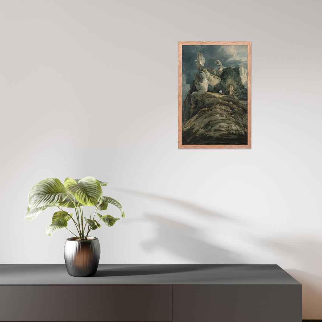 Bamburgh Castle Northumberland by Thomas Girtin