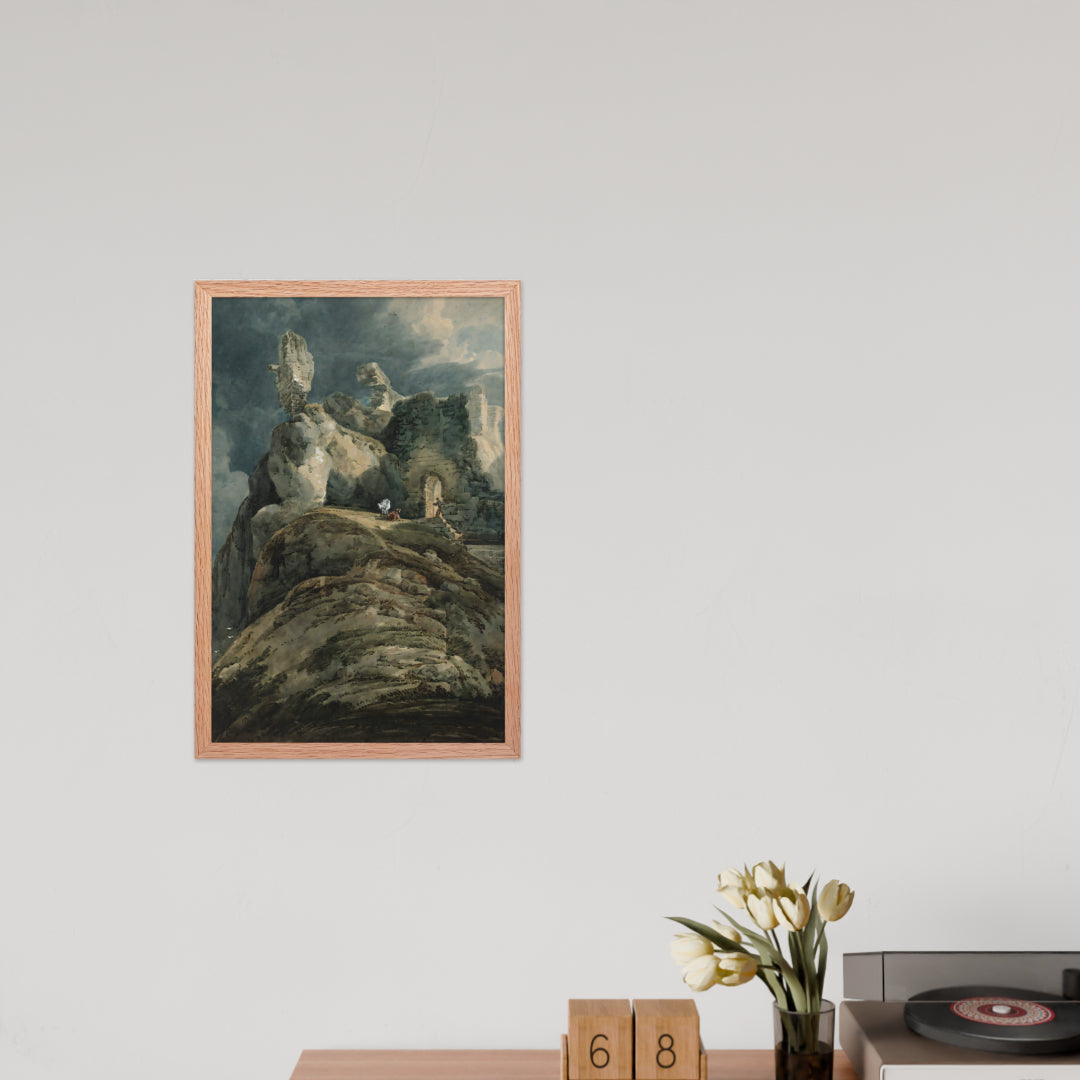 Bamburgh Castle Northumberland by Thomas Girtin