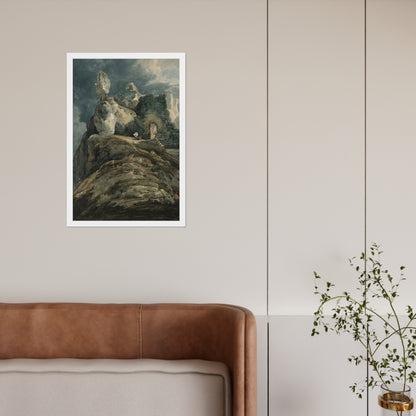 Bamburgh Castle Northumberland by Thomas Girtin