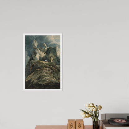 Bamburgh Castle Northumberland by Thomas Girtin