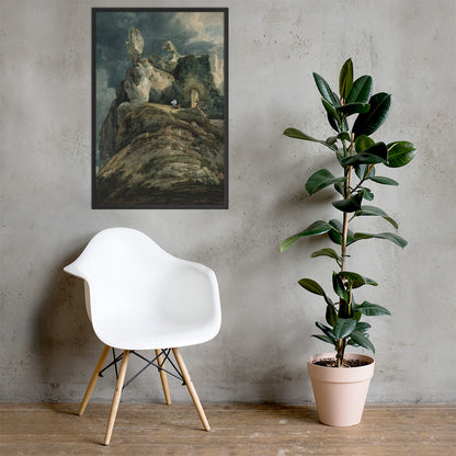 Bamburgh Castle Northumberland by Thomas Girtin