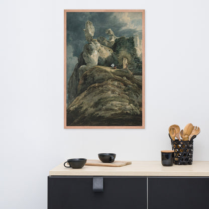 Bamburgh Castle Northumberland by Thomas Girtin