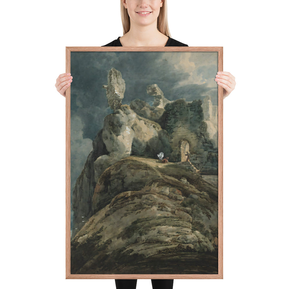 Bamburgh Castle Northumberland by Thomas Girtin