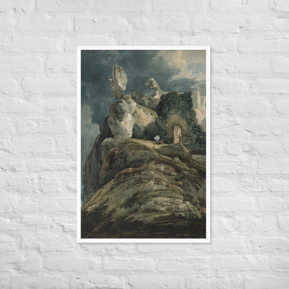 Bamburgh Castle Northumberland by Thomas Girtin