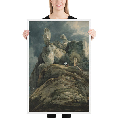 Bamburgh Castle Northumberland by Thomas Girtin