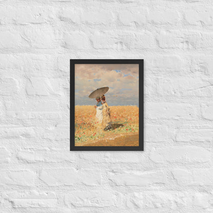 In The Wheat Fields by Giuseppe De Nittis