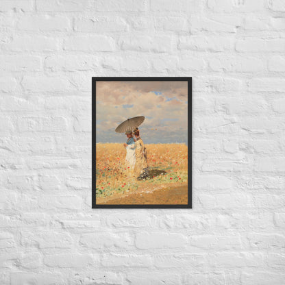 In The Wheat Fields by Giuseppe De Nittis