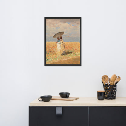 In The Wheat Fields by Giuseppe De Nittis