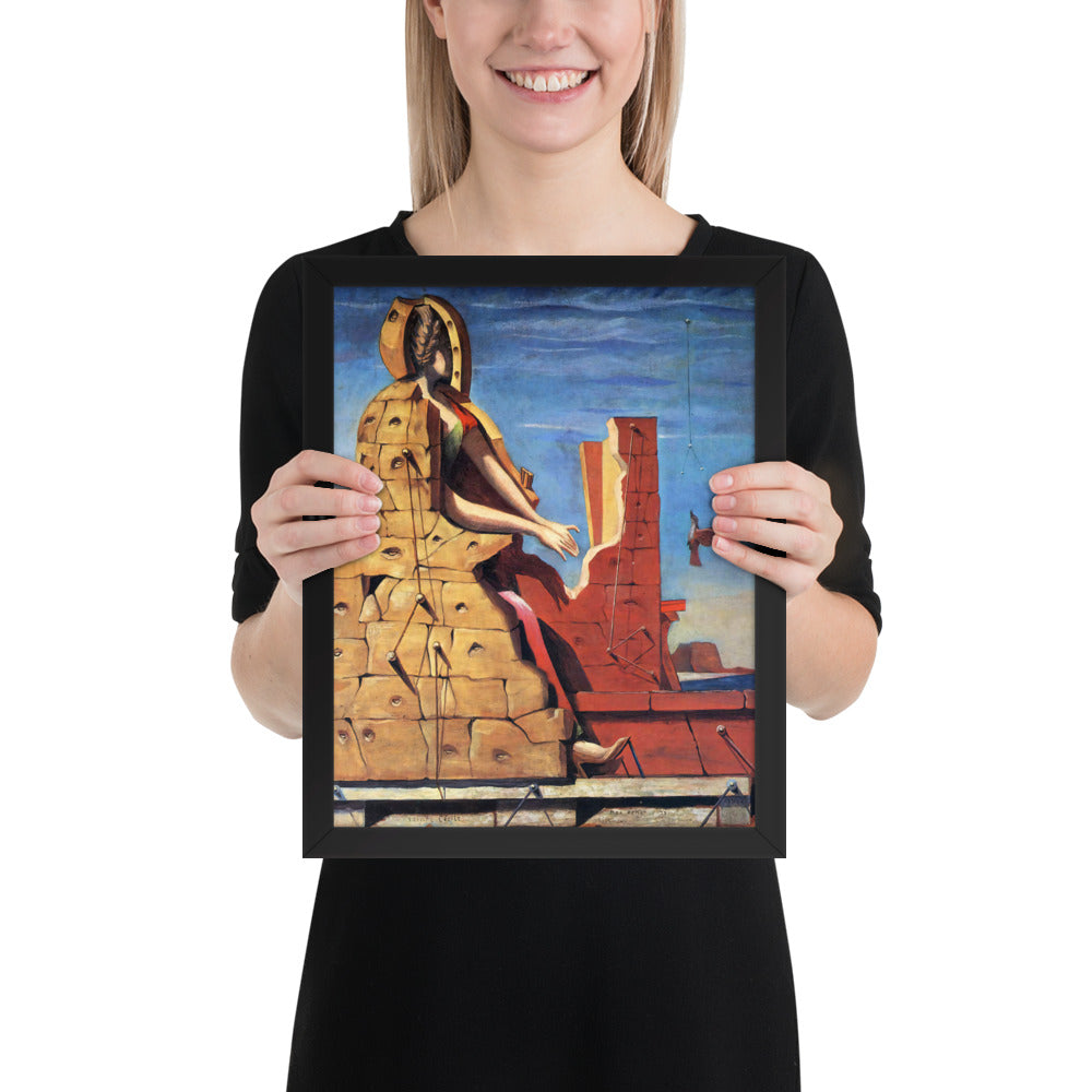 Saint Cecilia Invisible Piano by Max Ernst