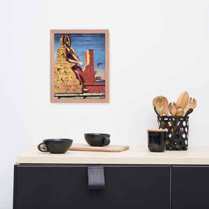 Saint Cecilia Invisible Piano by Max Ernst