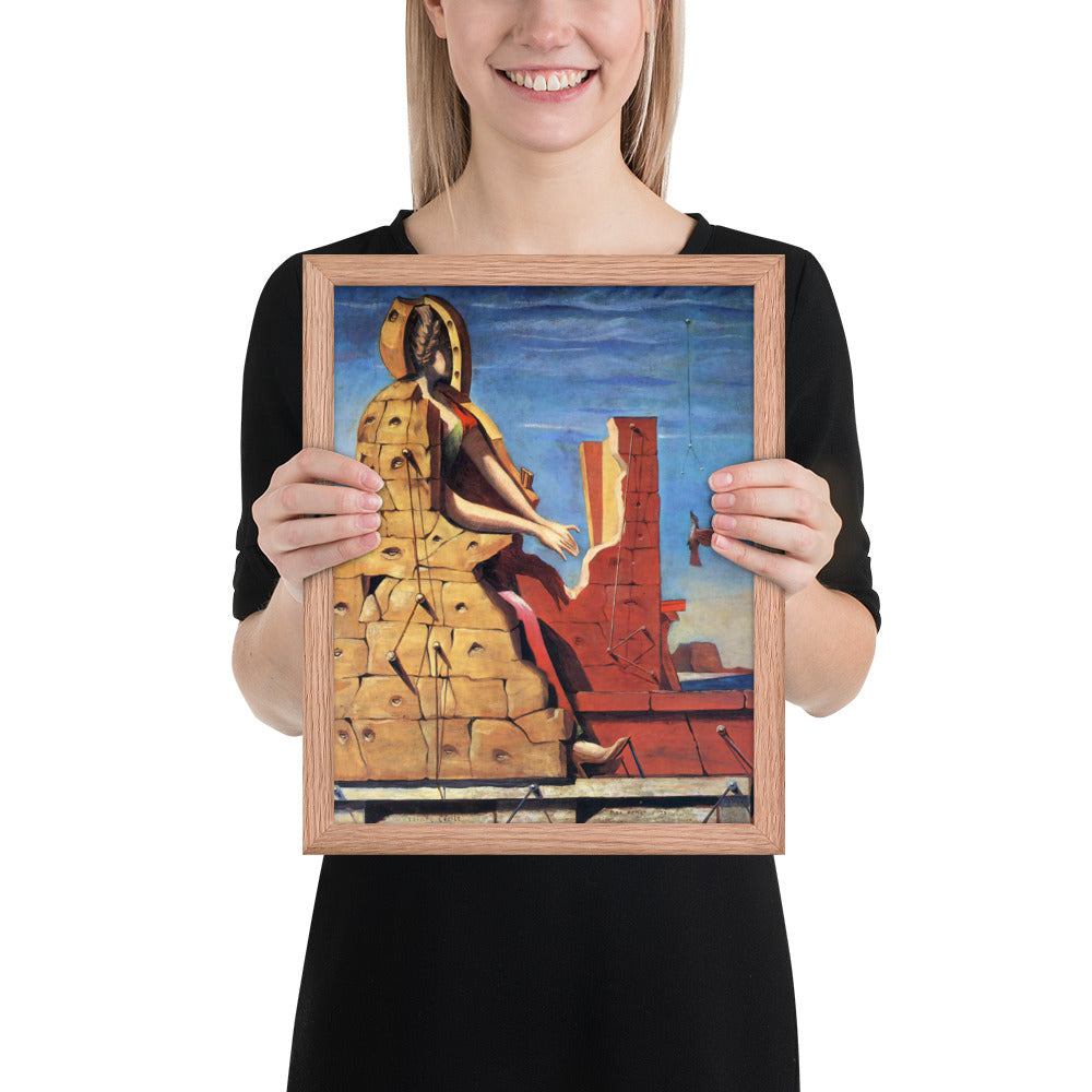 Saint Cecilia Invisible Piano by Max Ernst