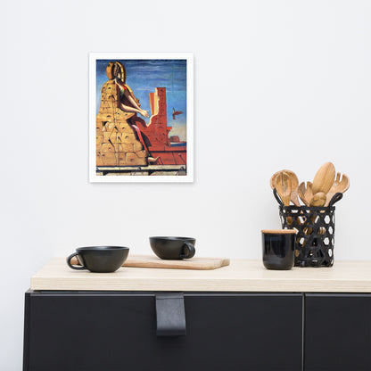 Saint Cecilia Invisible Piano by Max Ernst