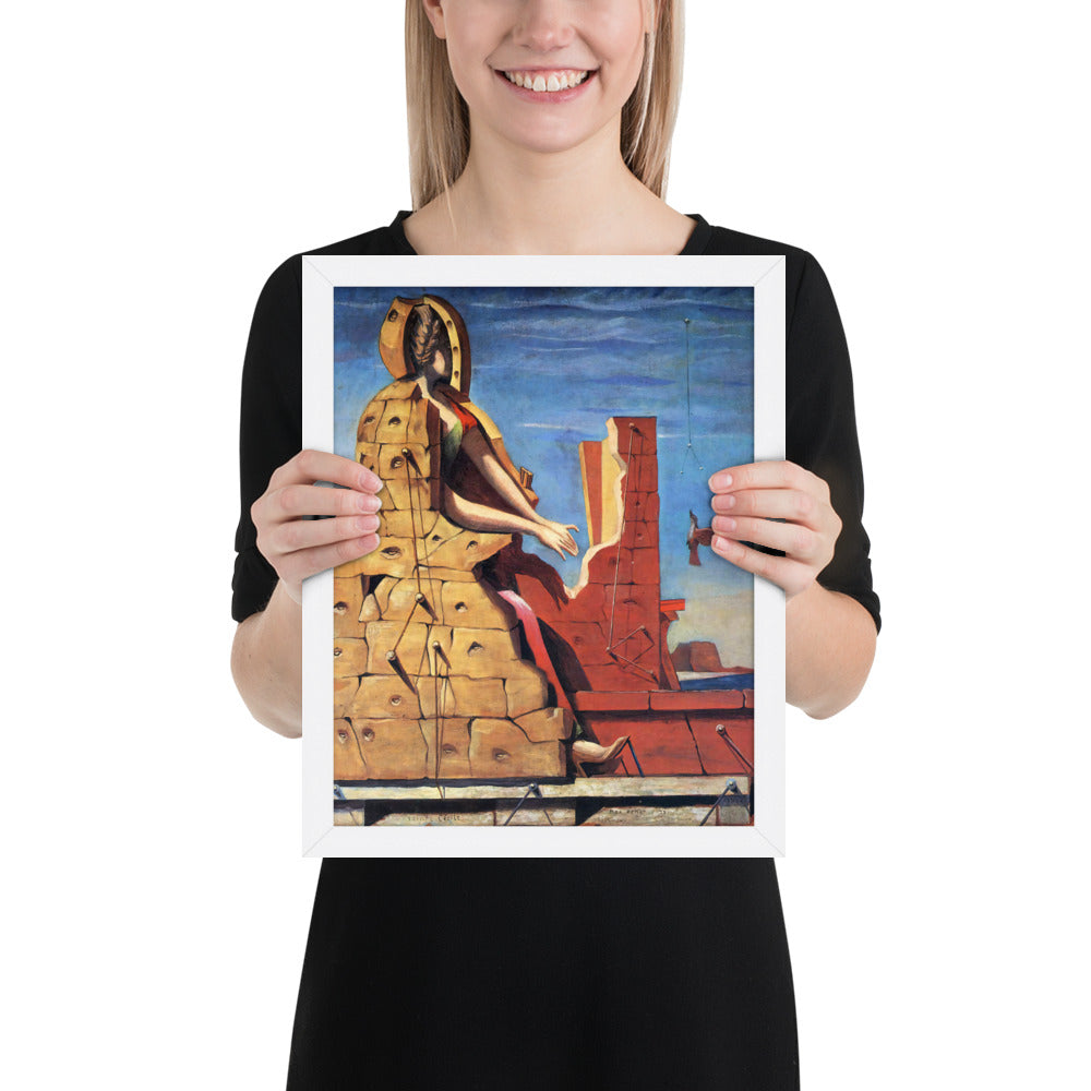 Saint Cecilia Invisible Piano by Max Ernst