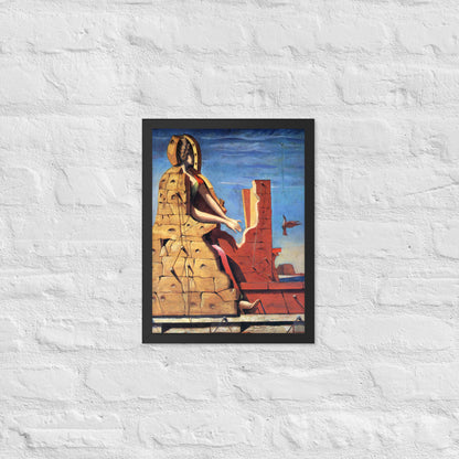 Saint Cecilia Invisible Piano by Max Ernst