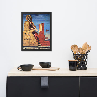 Saint Cecilia Invisible Piano by Max Ernst