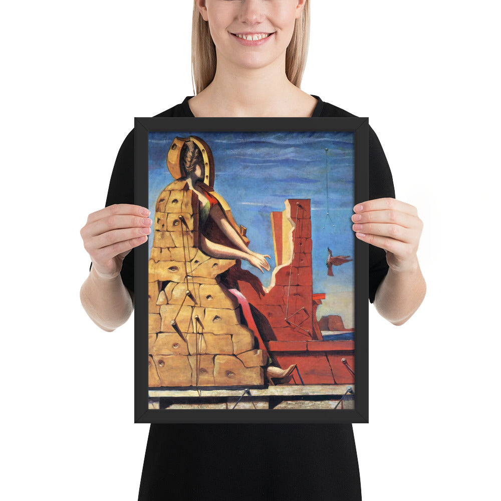 Saint Cecilia Invisible Piano by Max Ernst