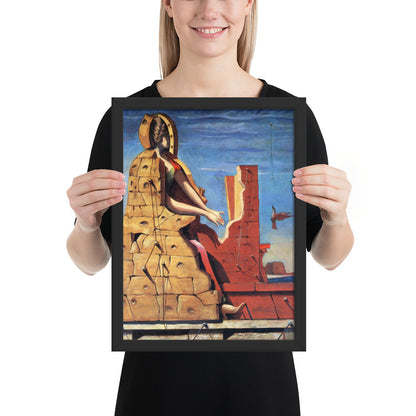 Saint Cecilia Invisible Piano by Max Ernst