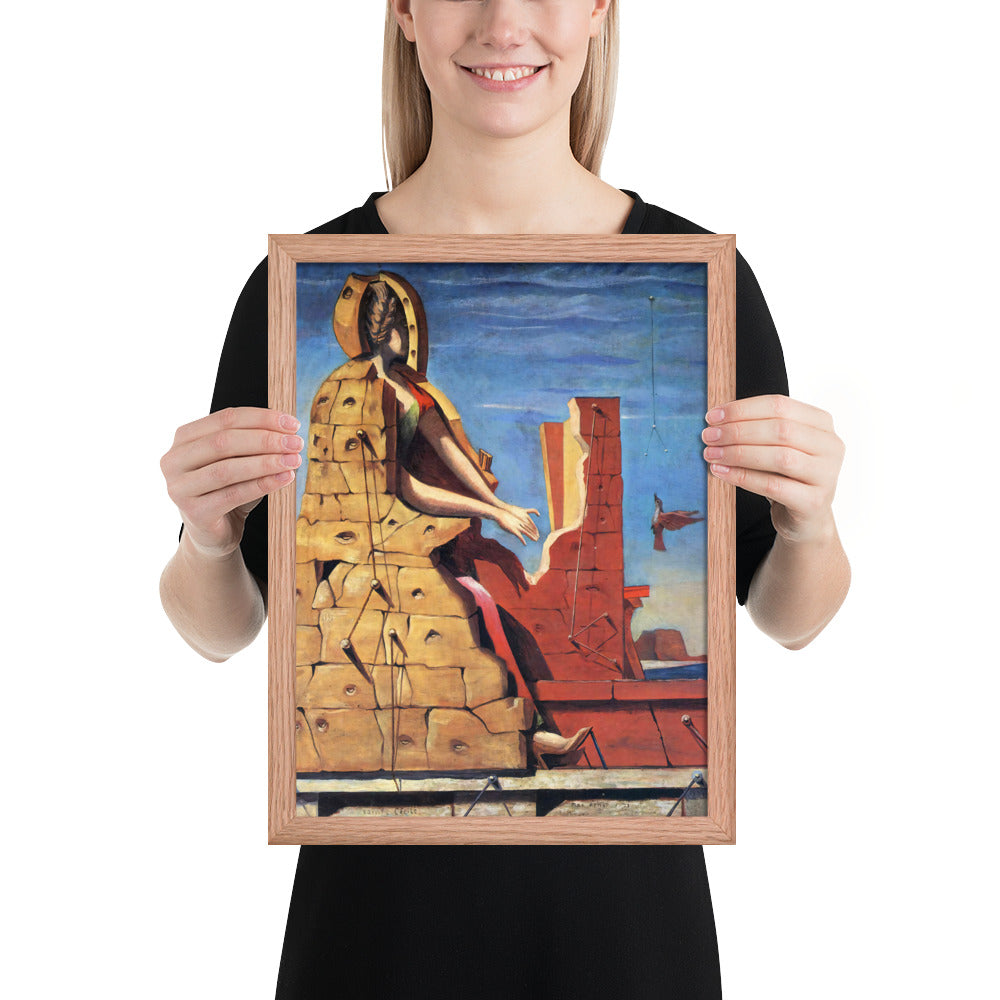 Saint Cecilia Invisible Piano by Max Ernst