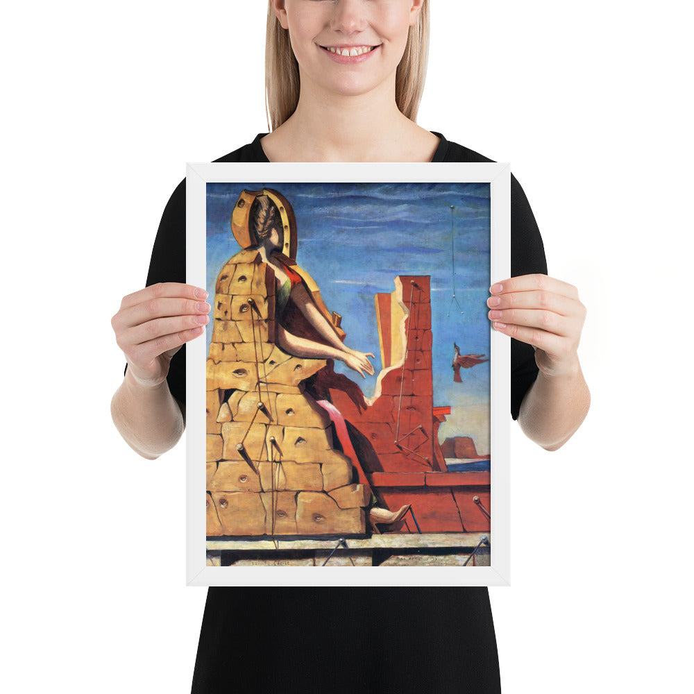 Saint Cecilia Invisible Piano by Max Ernst