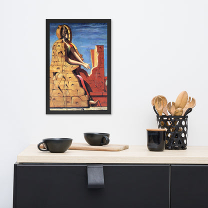 Saint Cecilia Invisible Piano by Max Ernst