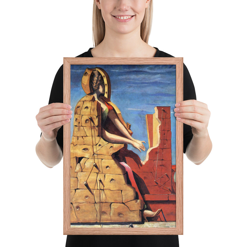 Saint Cecilia Invisible Piano by Max Ernst