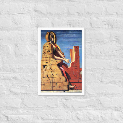 Saint Cecilia Invisible Piano by Max Ernst