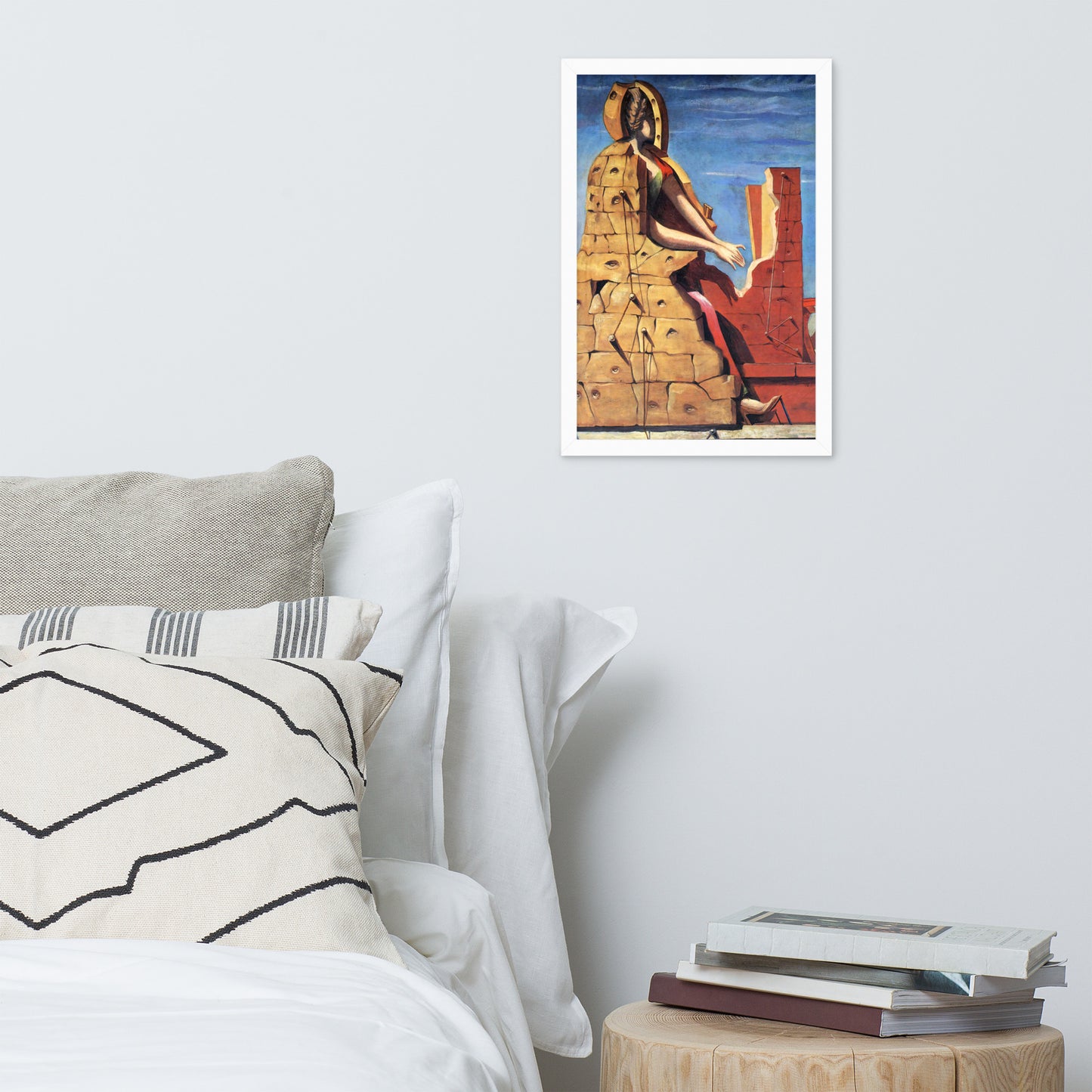 Saint Cecilia Invisible Piano by Max Ernst