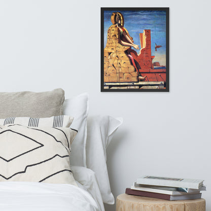 Saint Cecilia Invisible Piano by Max Ernst