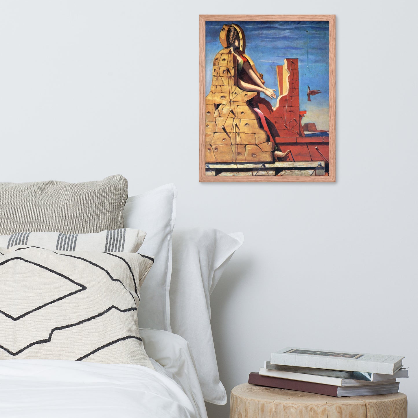 Saint Cecilia Invisible Piano by Max Ernst