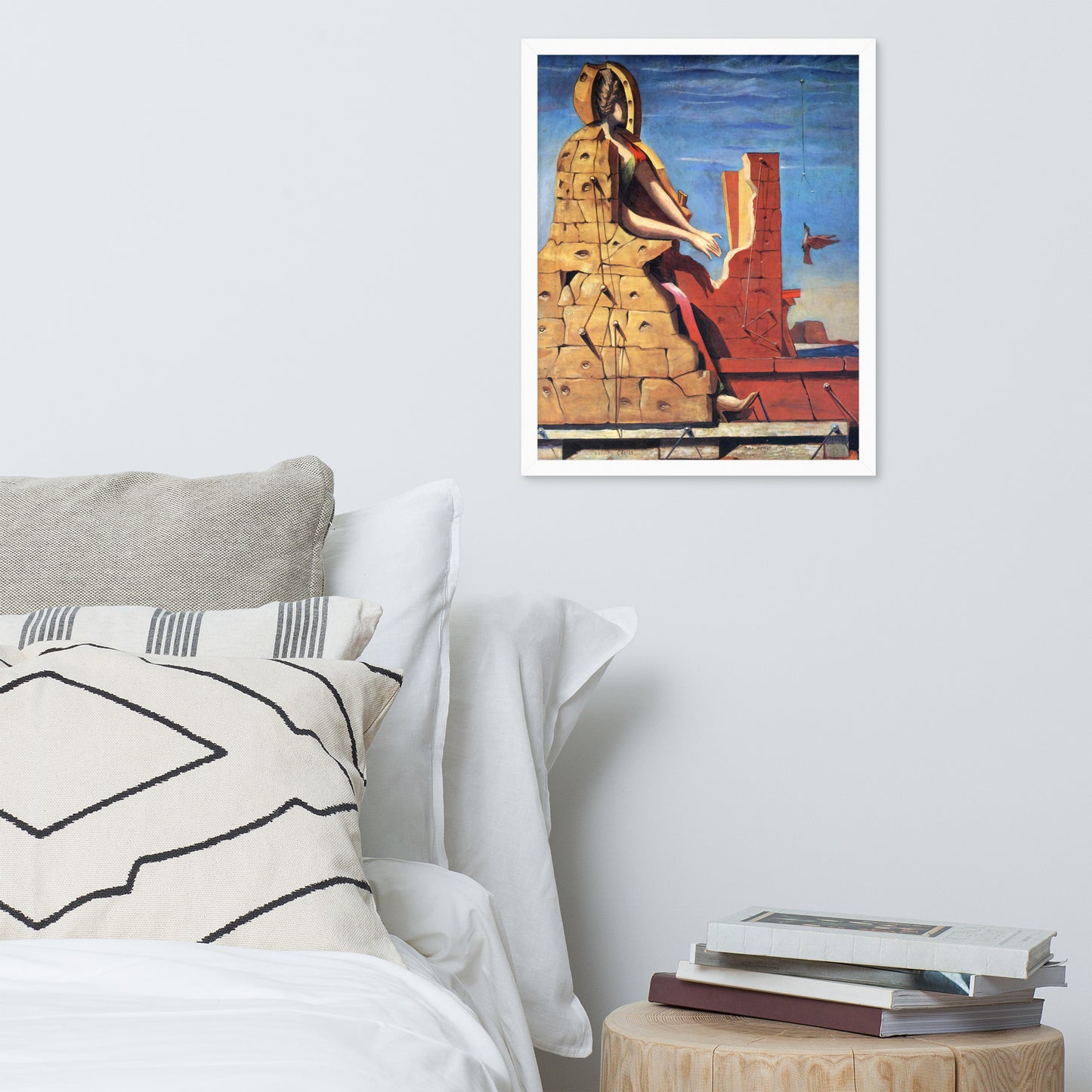 Saint Cecilia Invisible Piano by Max Ernst