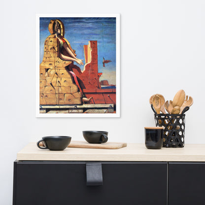 Saint Cecilia Invisible Piano by Max Ernst