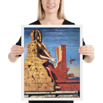 Saint Cecilia Invisible Piano by Max Ernst