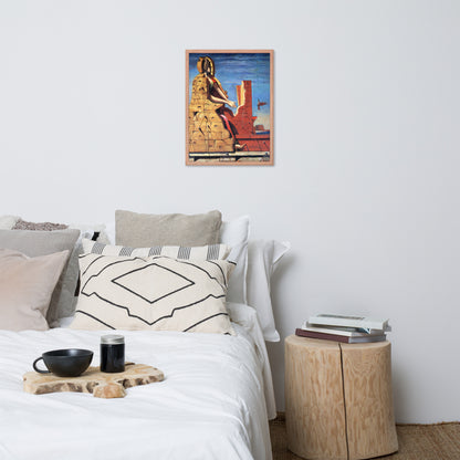 Saint Cecilia Invisible Piano by Max Ernst